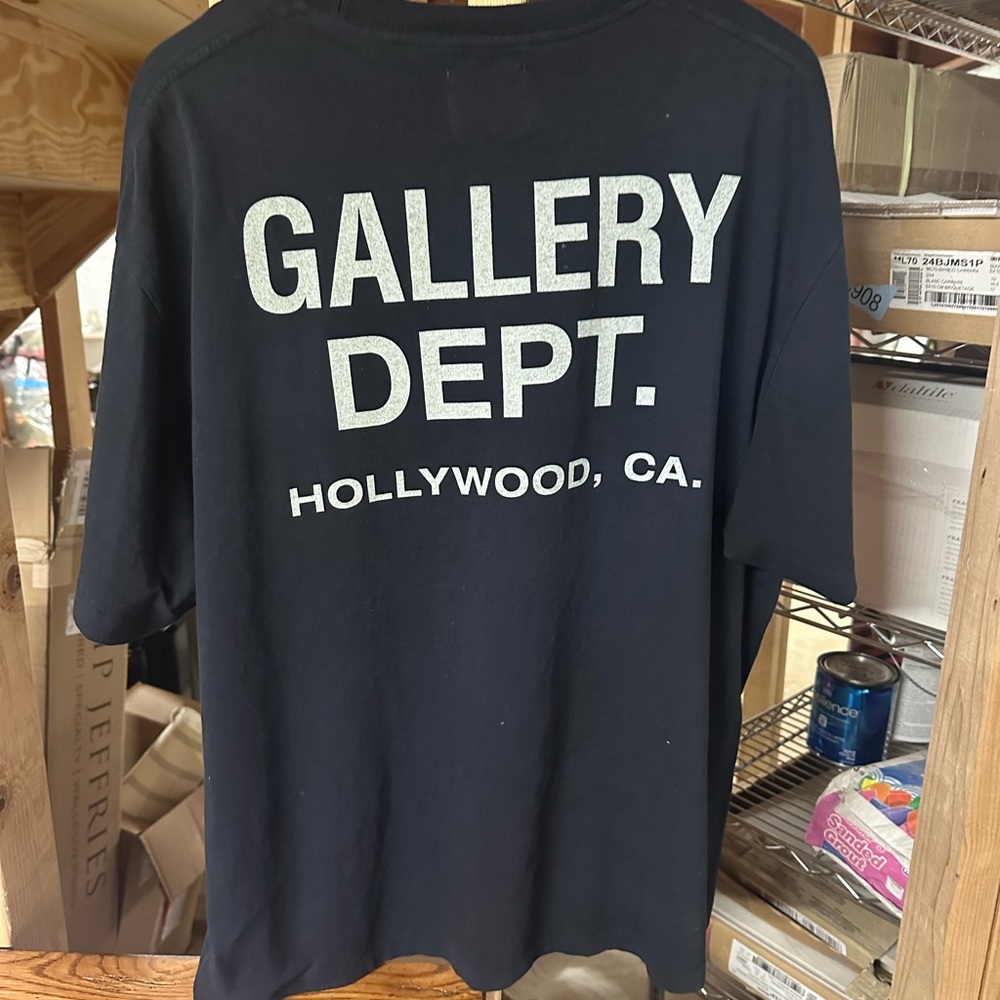 Gallery Dept Black T-Shirt